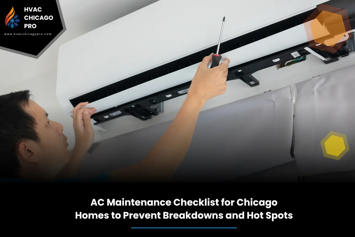 AC Maintenance Checklist for Chicago Homes to Prevent Breakdowns and Hot Spots