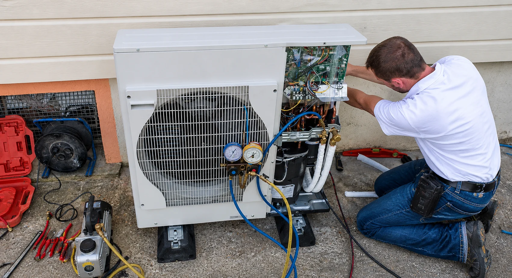 AC Heat Pump Installation